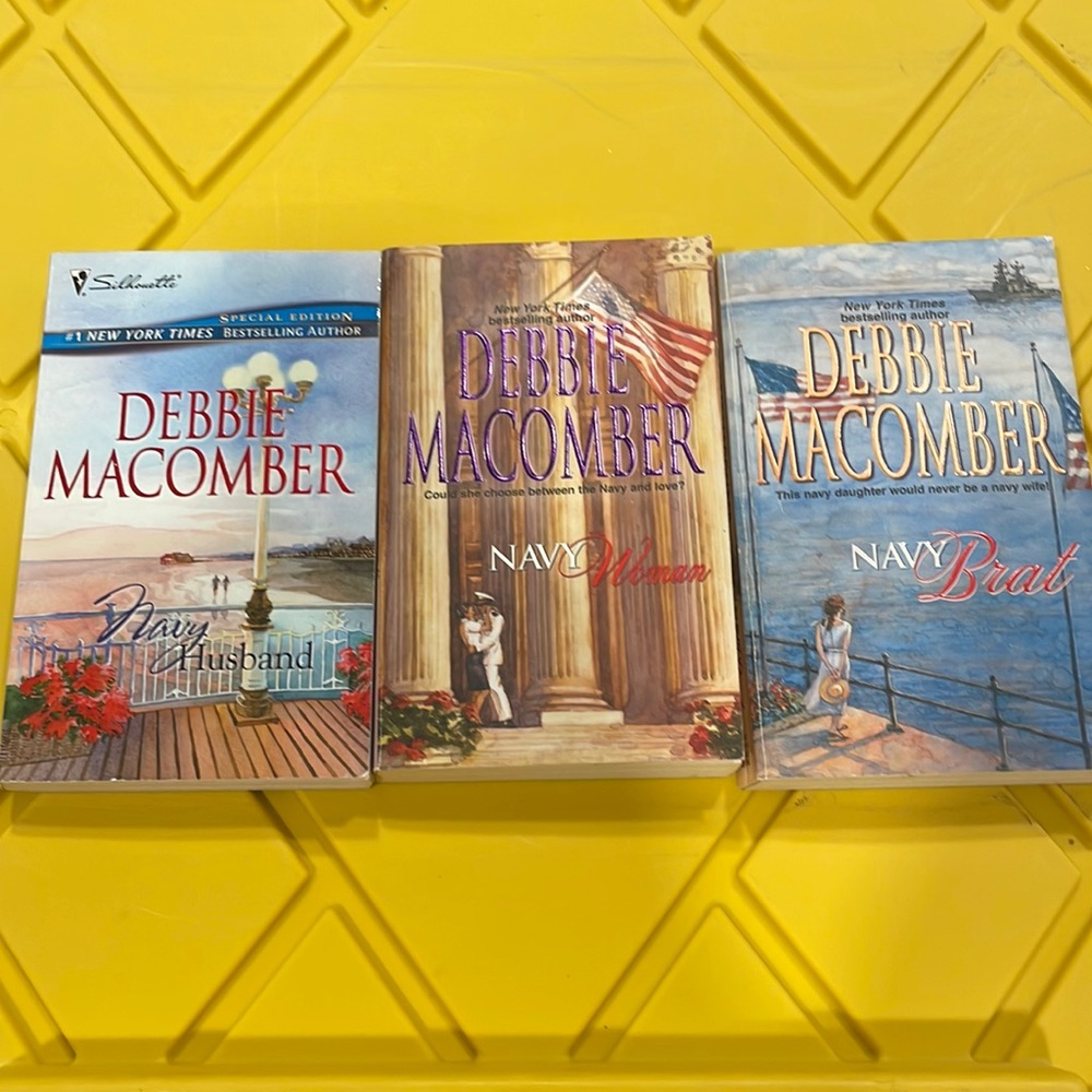 Lot of 3 Debbie Macomber-Navy Series Books🇺🇸⚓️ Bundle your like and save🇺🇸⚓️